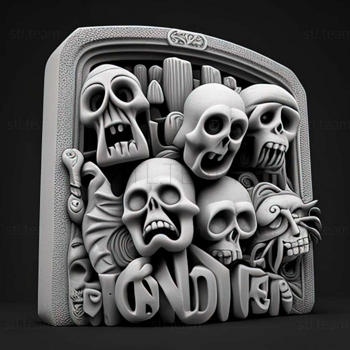 3D model Guild of Dungeoneering game (STL)